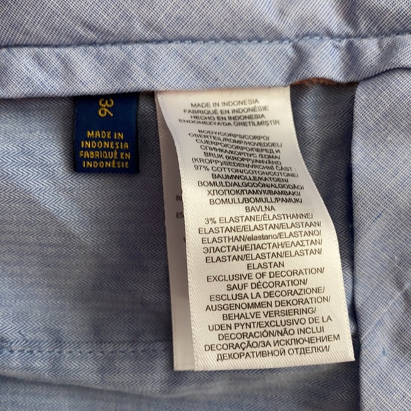 New! Polo Ralph Lauren Strech Slim Fit Pants - Picture 7 of 7